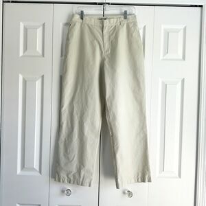Lauren Ralph Lauren Pants Size M? Beige Ripstop Snap Hem Utility Safari